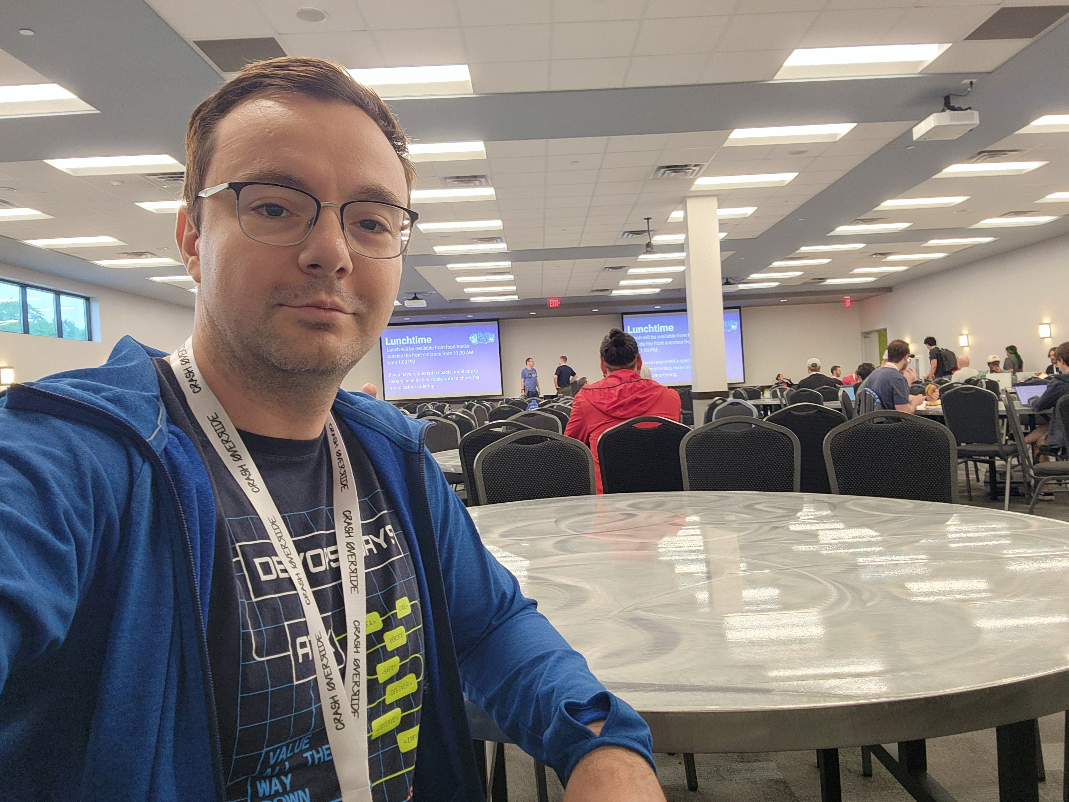 Selfie of me (Boris) at DevOpsDays Austin 2026